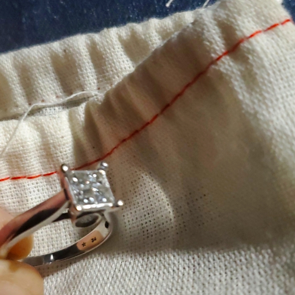 Quad Diamond engagement ring